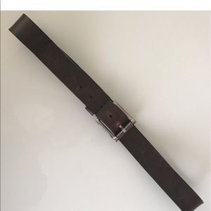 Brown Leather Belt S